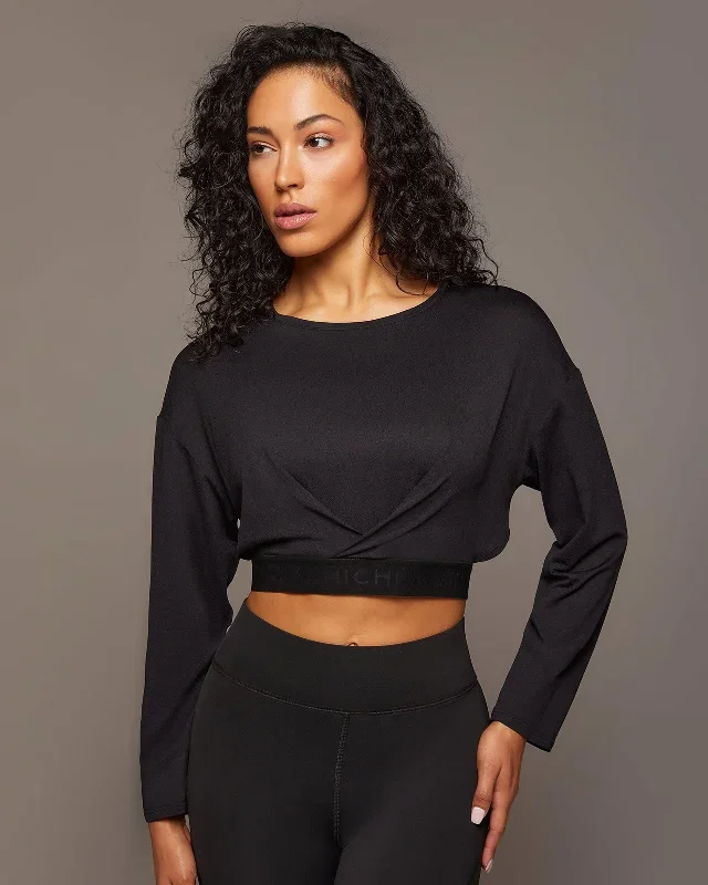 Michi Aria Long Sleeve Crop Top