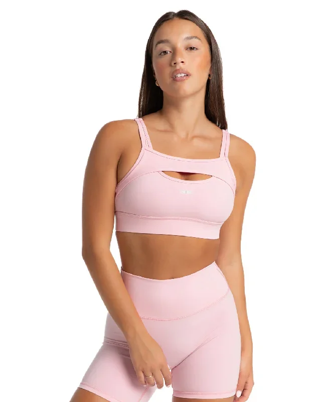 Aura Support Bra - Pastel Pink