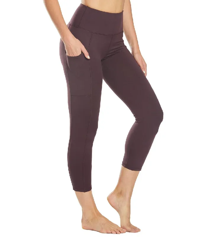 Balance Collection Eclipse Lux Yoga Capris Wild Plum