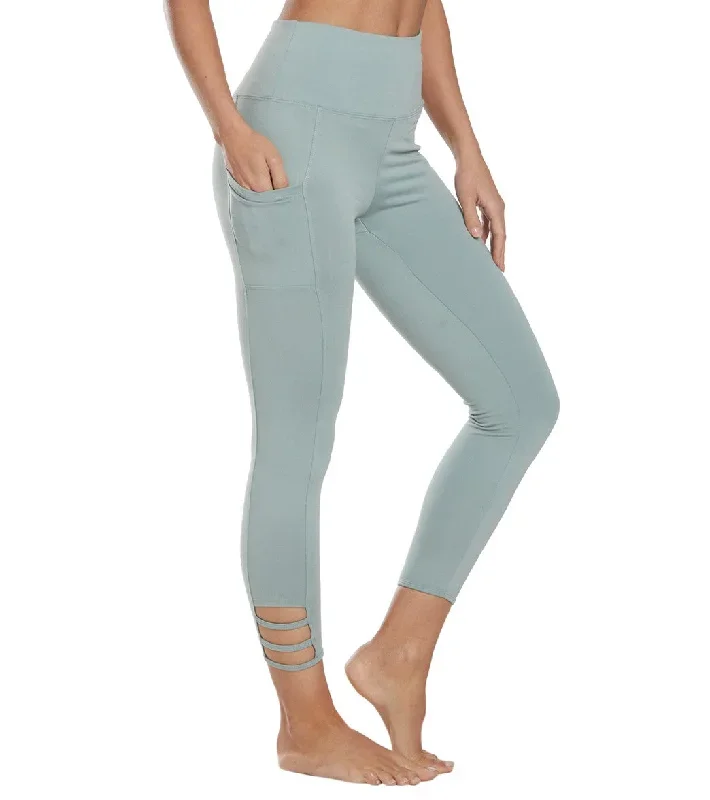 Balance Collection Maddie Yoga Capris Slate Grey