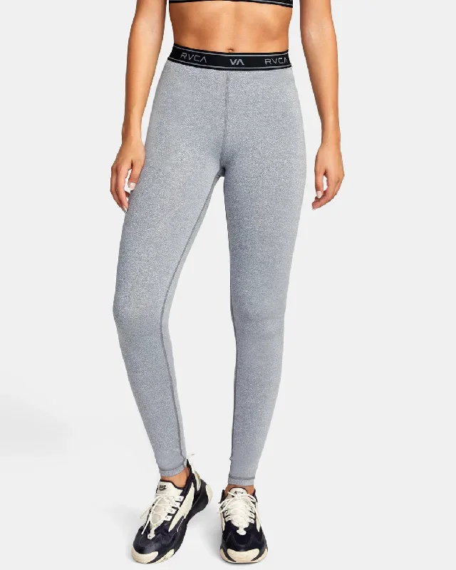 Base Workout Leggings - Grey Heather