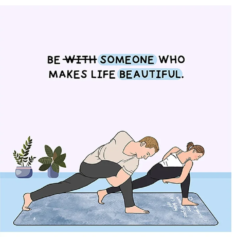 Be With Someone Doodle Card