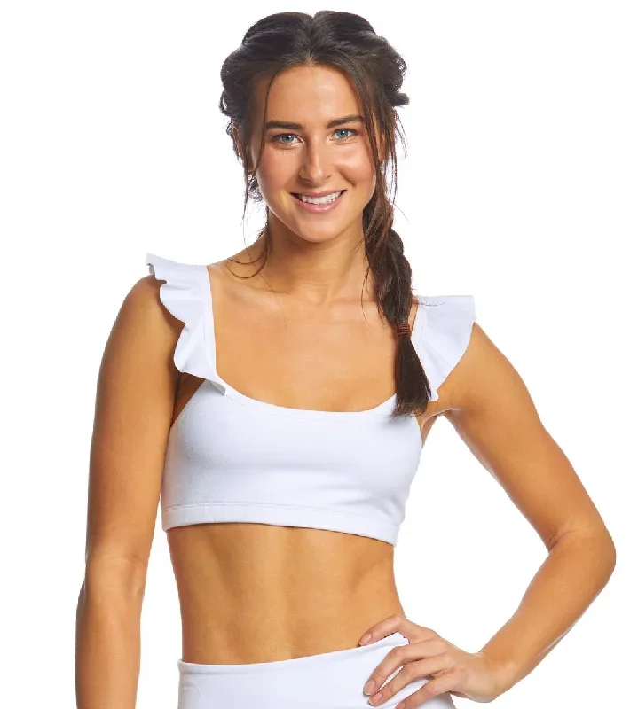 Beyond Yoga Frill Seeker Yoga Sports Bra