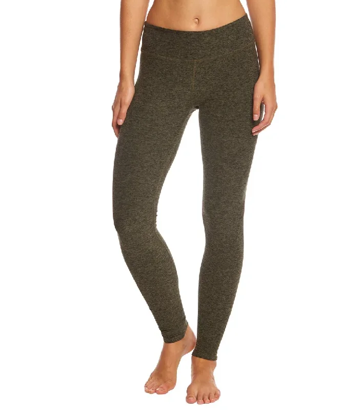 Beyond Yoga Spacedye Essential Long Legging Black/Aviator Green