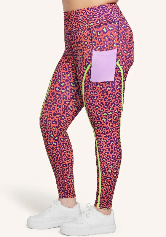 Peloton x Brittany Allen Leopard Cargo Legging