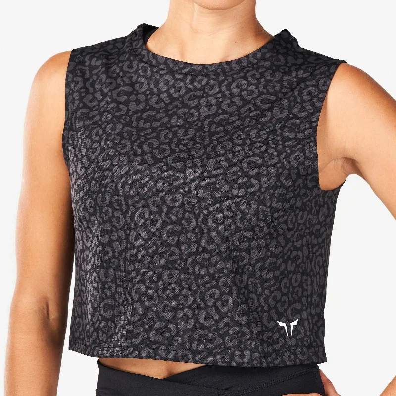 core-crop-tank-black-leopard