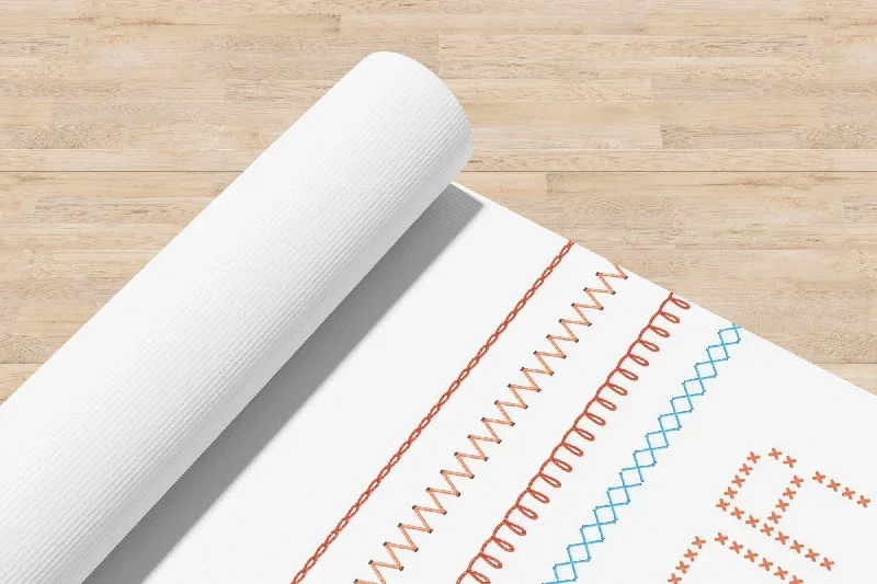 cross-stitch-print-yoga-mat