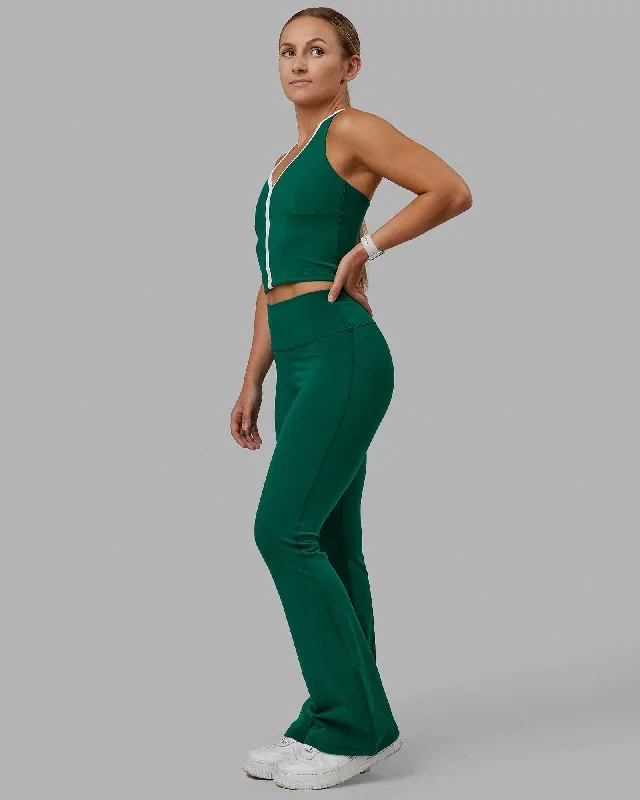 Everyday Flared Leggings Petite - Malachite