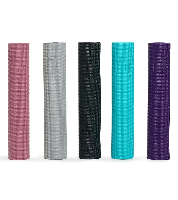 Everyday Yoga Mat 72 Inch 5mm Black