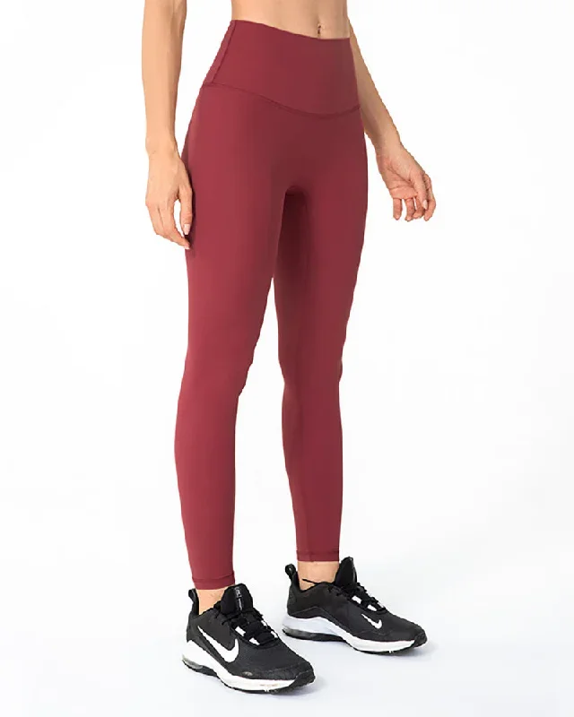 Fashion Multi-color Solid Color Comfortable Yoga Slim Fitness Legging S-2XL