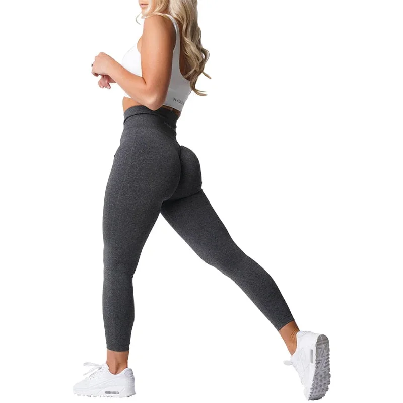 Fitness Elastic Breathable Seamless Leggings