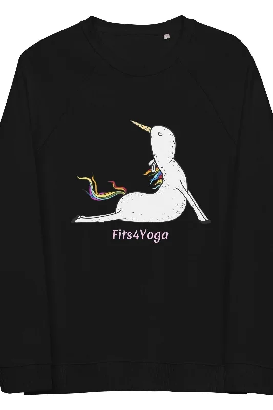 fits4yoga-unicorn-organic-raglan-sweatshirt