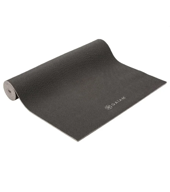 Gaiam 2-Color Yoga Mat 68 5mm Granite Storm