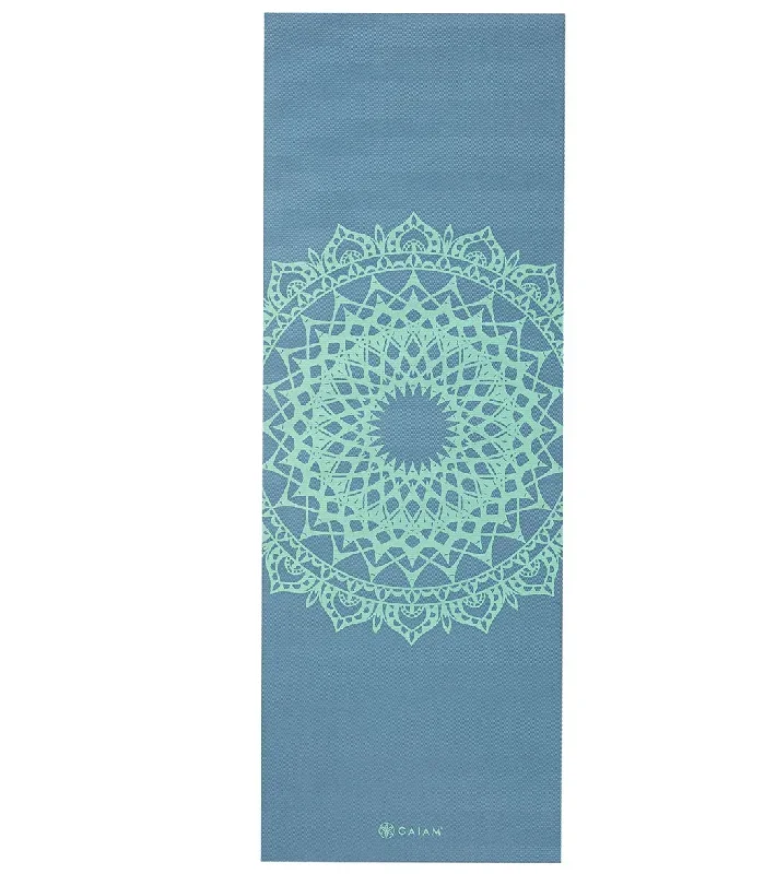 Gaiam 5mm Printed Yoga Mat Shadow Marrakesh