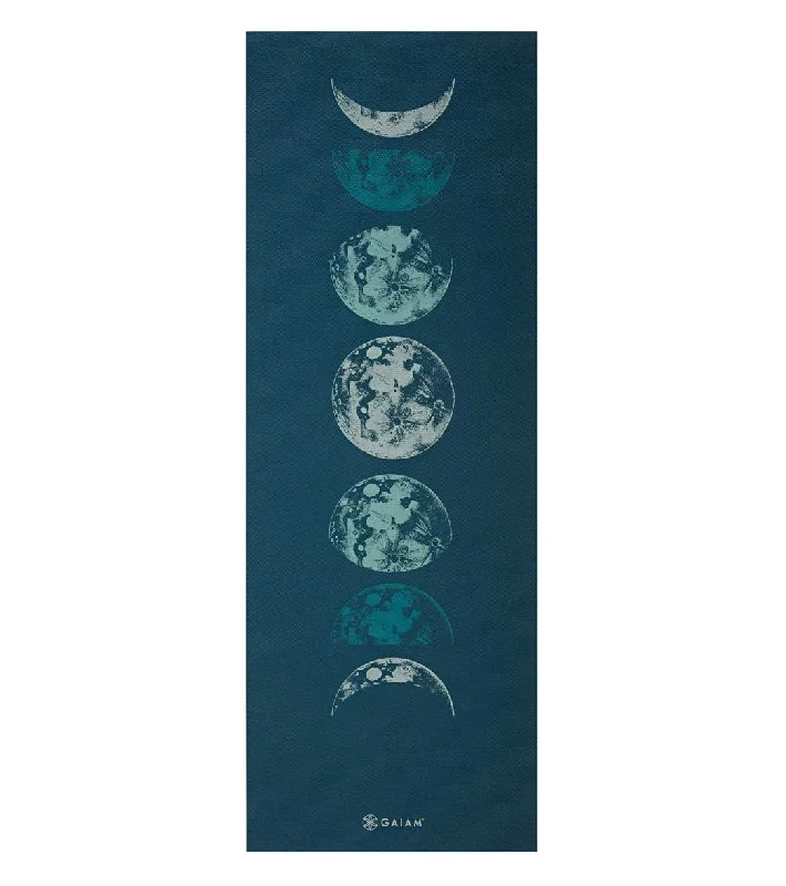 Gaiam 6mm Premium Reversible Yoga Mat Lunar Wave