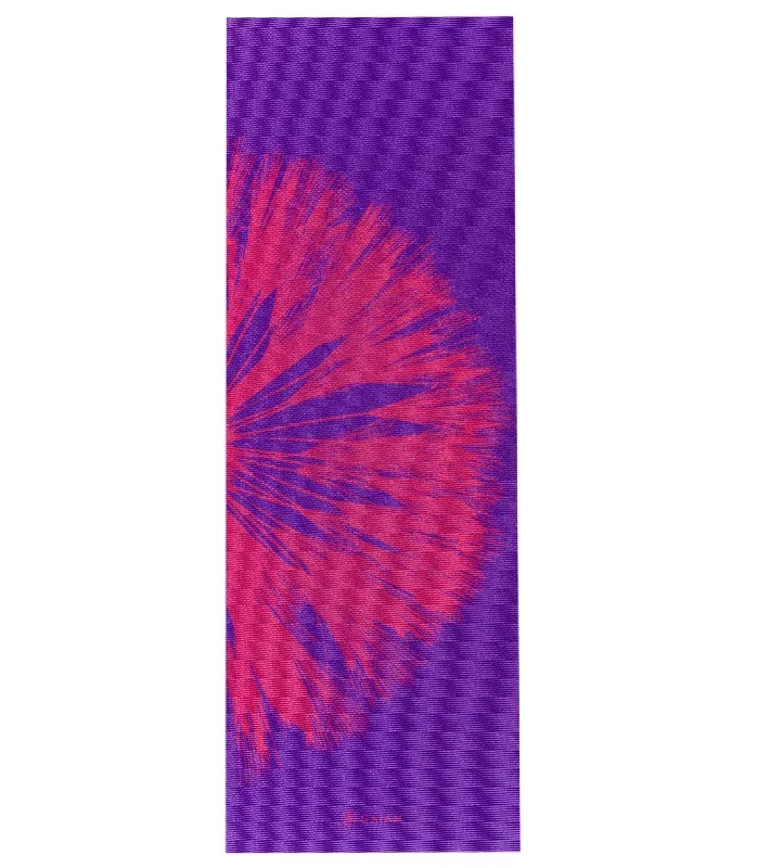 Gaiam Reversible Dandelion Roar Printed Yoga Mat 68 6mm Extra Thick Dandelion Roar