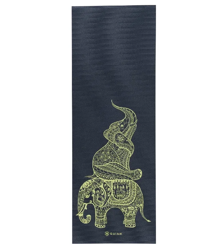 Gaiam Tribal Wisdom Printed Yoga Mat 68 6mm Extra Thick