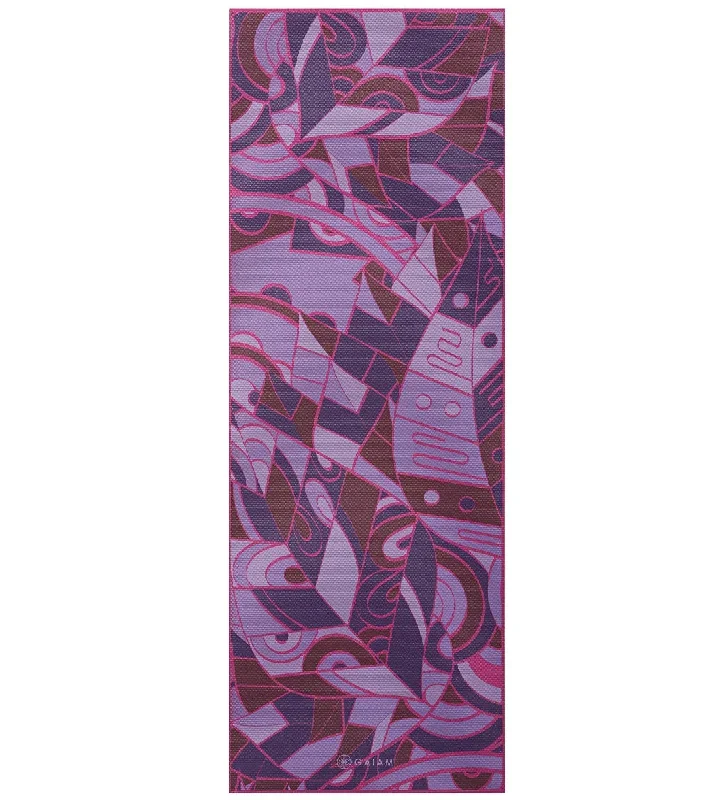 Gaiam Yoga Mat 4mm Amethyst Melody