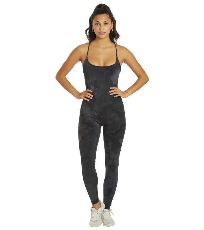 Glyder Pure Bodysuit Black Tie Dye