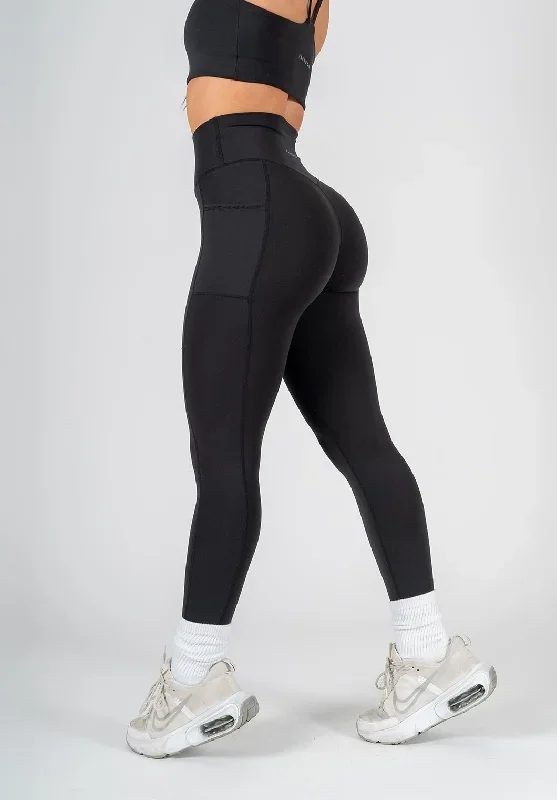 Reluna Original Sculptseam Pocket Legging Black