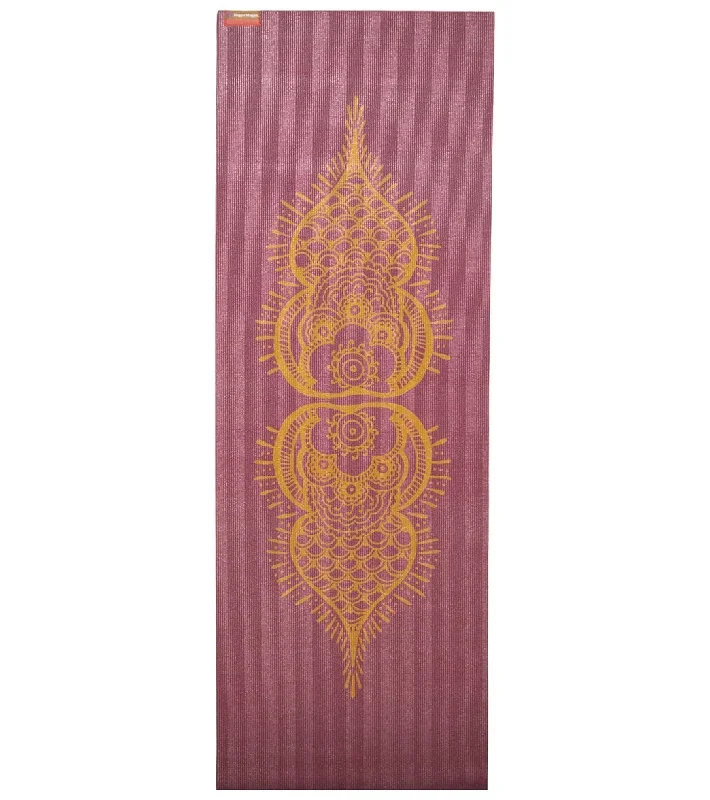 Hugger Mugger Gallery Collection Ultra Yoga Mat 68 6mm Curry Henna