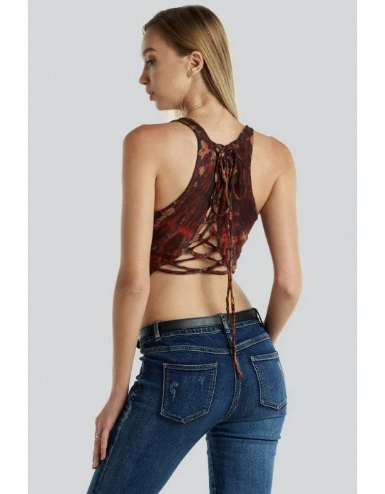 Kathmandu Lace Back Bralette Top TH1357