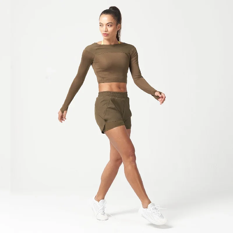 lab360-impact-crop-top-dark-olive