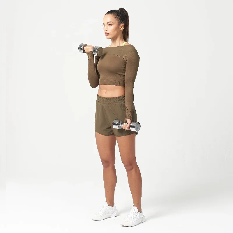 lab360-impact-crop-top-dark-olive