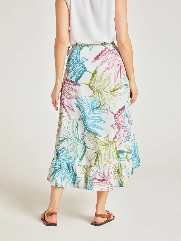 laurel-hemp-watercolour-wrap-midi-skirt-multi