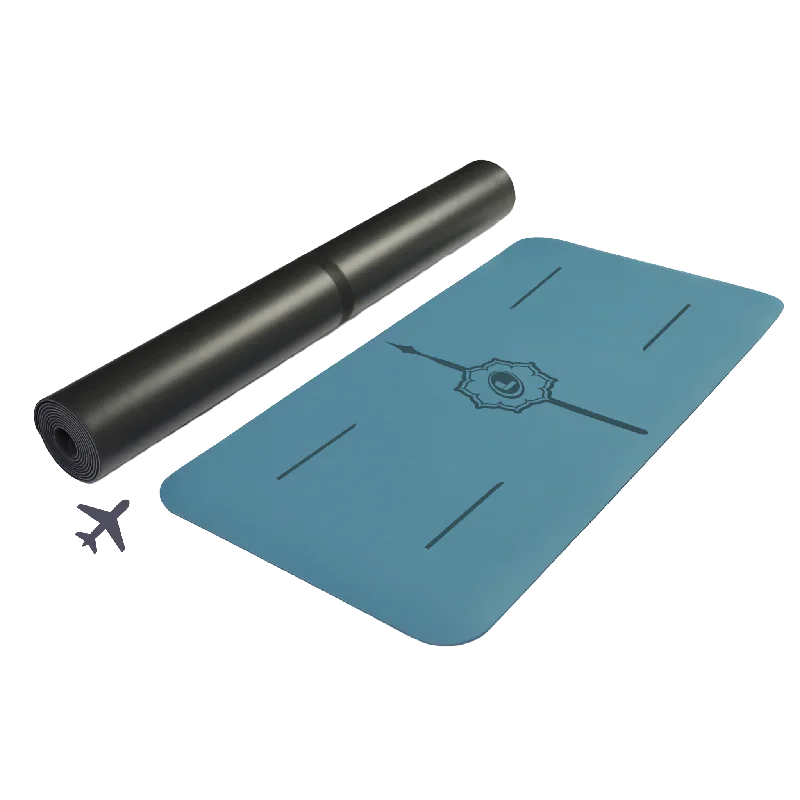 Liforme Classic Travel Yoga Mat and Yoga Pad Bundle