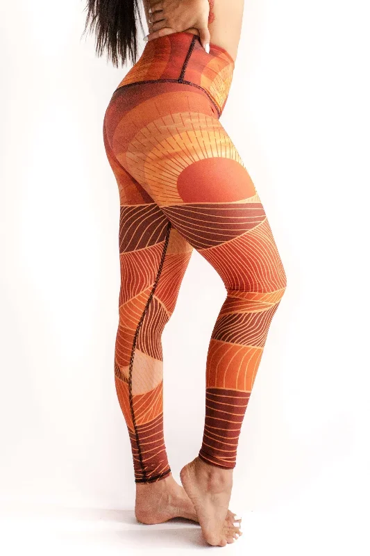 Light of Day Printed Yoga Leggings