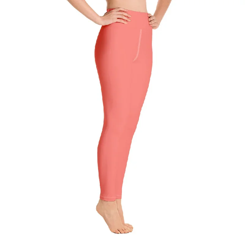 living-coral-yoga-leggings