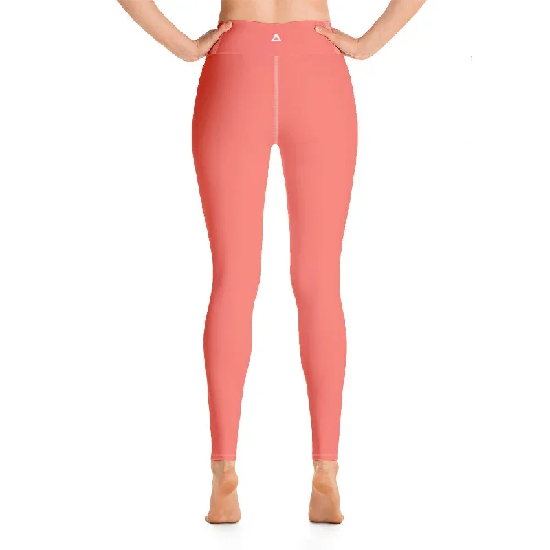 living-coral-yoga-leggings