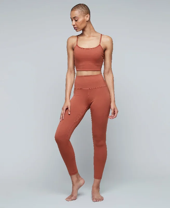 Lunar Luxe Bra Top - Burnt Sienna