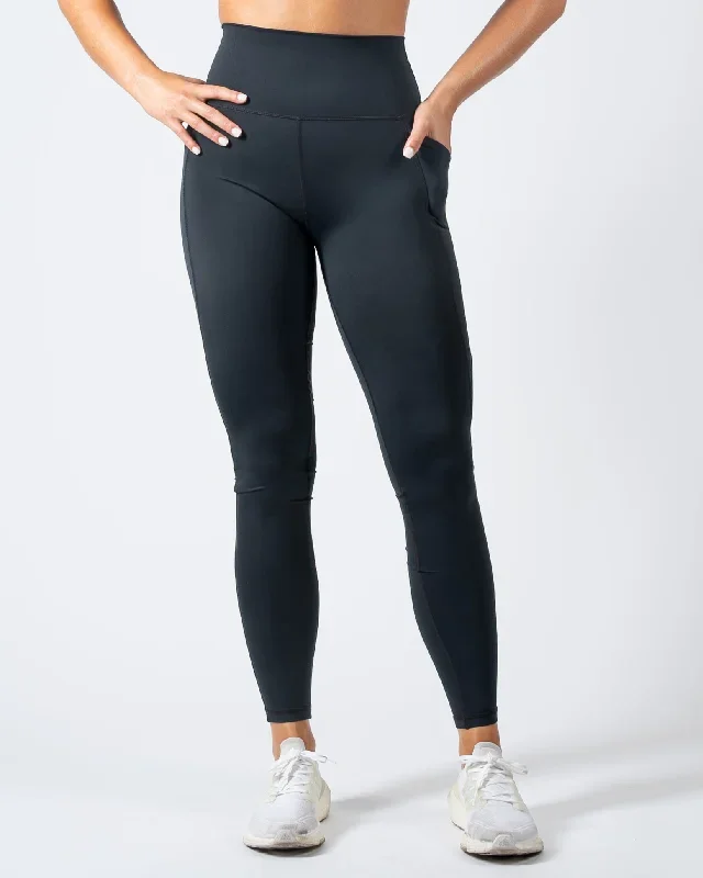 Lux Pace Leggings (Multi-Lengths) - Black