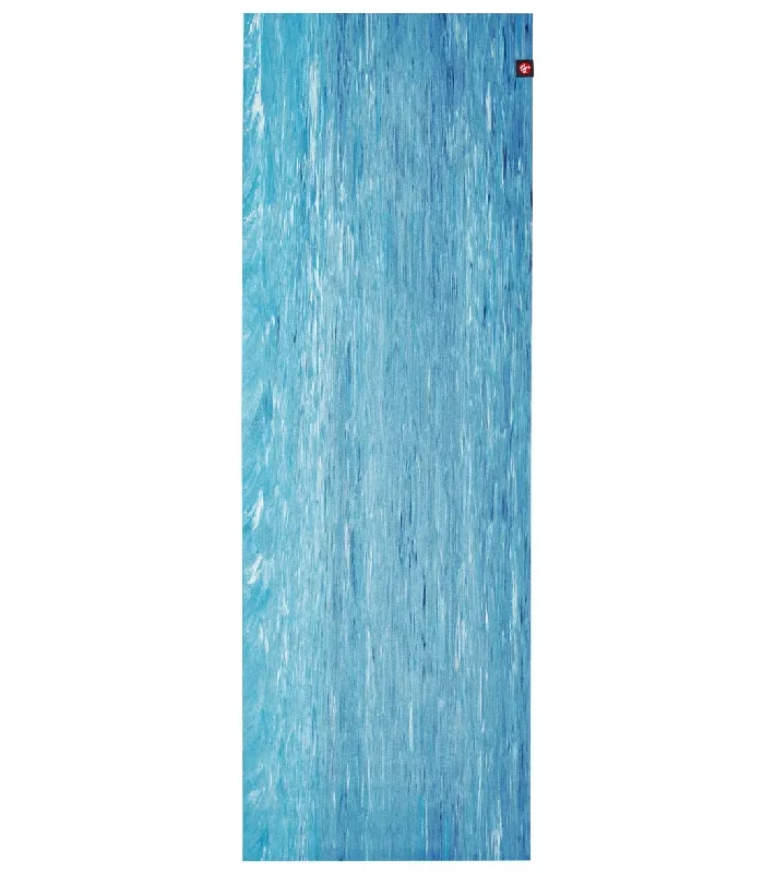 Manduka eKO SuperLite Travel Yoga Mat 71 1.5mm Dresden Blue Marbled