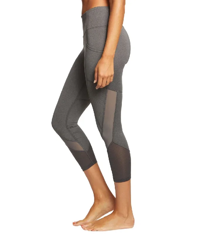 Marika Josie Flow Yoga Capris Heather Charcoal