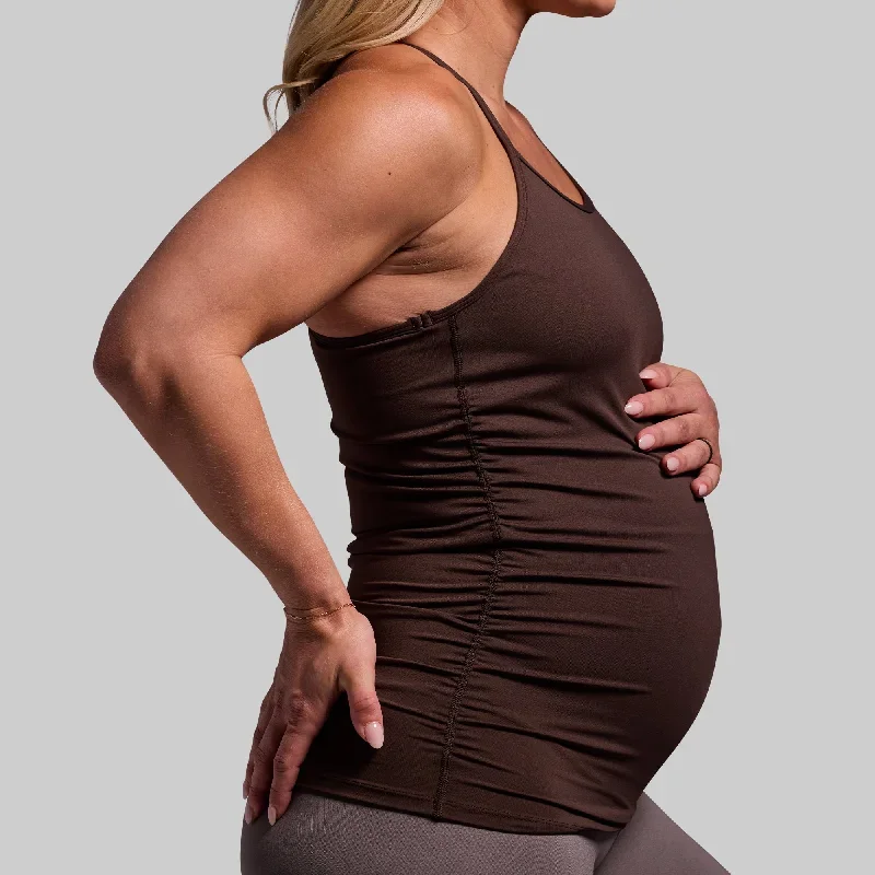 maternity-dropshot-tank-dark-brown