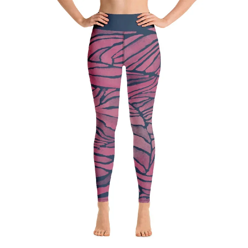 Monarch Rose Yoga Leggings