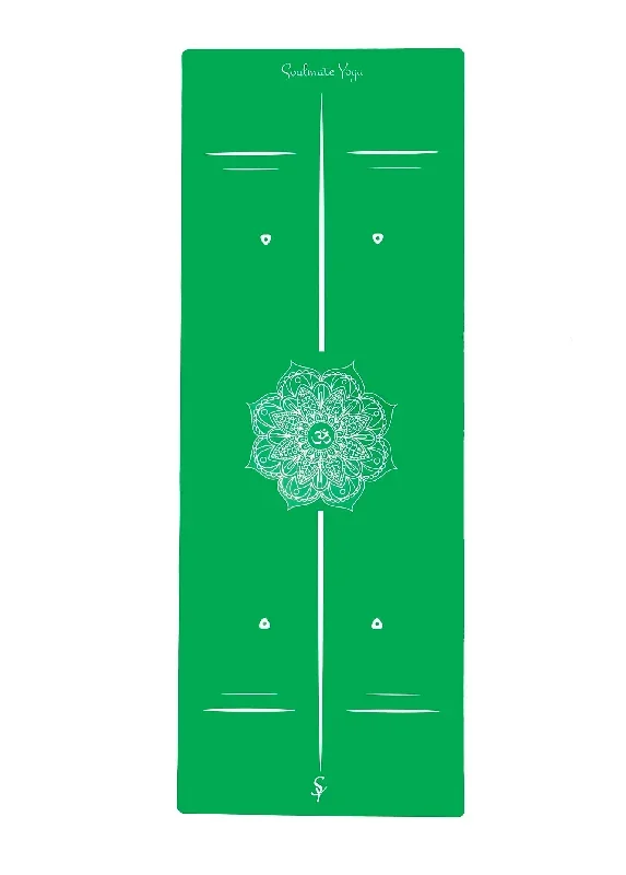 Non Slip Eco Friendly Soulmate Yoga Green