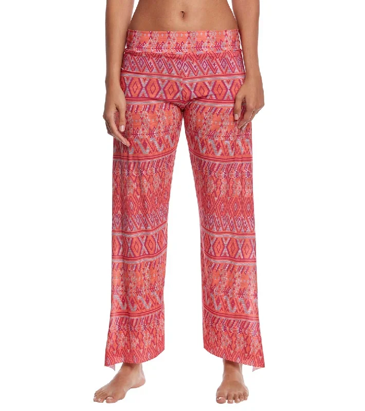 Onzie Pura Vida Yoga Flare Pants Dusk Block