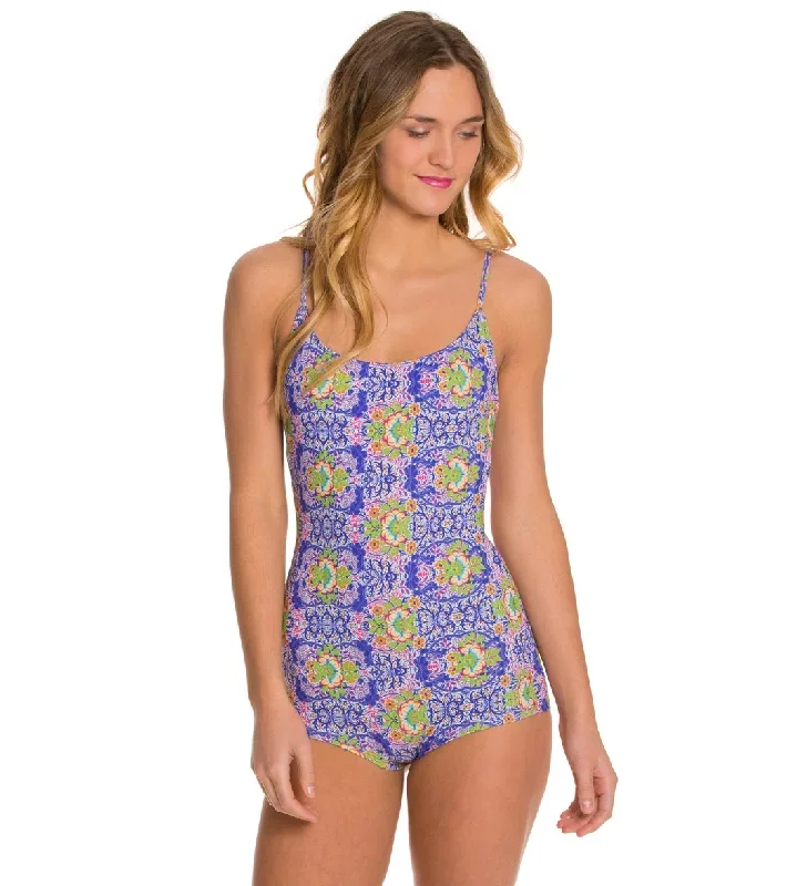 Onzie Yoga & Dance Shortie Leotard Lotus