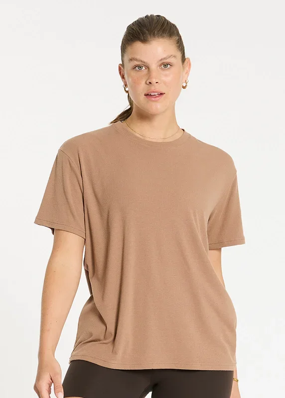 Oversized Ribbed Tee