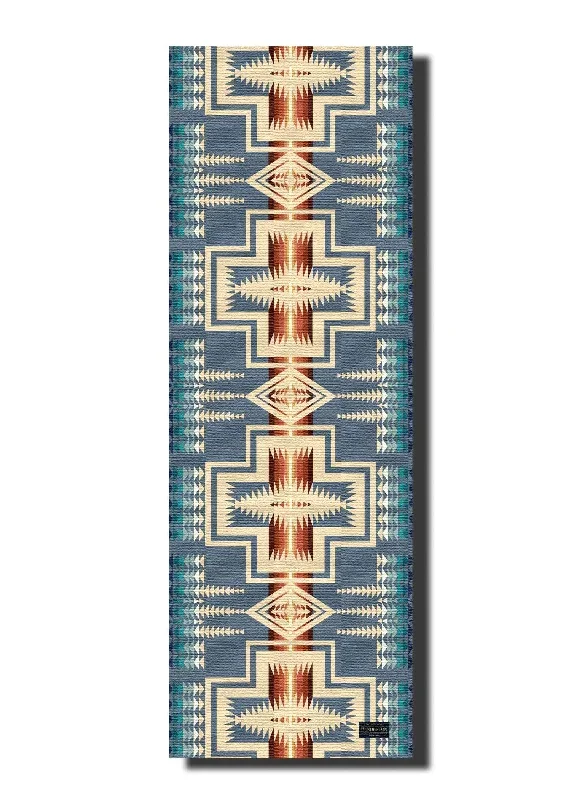 Pendleton x Yune Yoga Mat Harding Grey 5mm