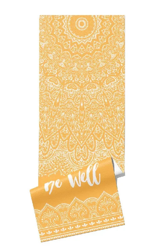 Personalized Reverse Print Mandala Yoga Mat