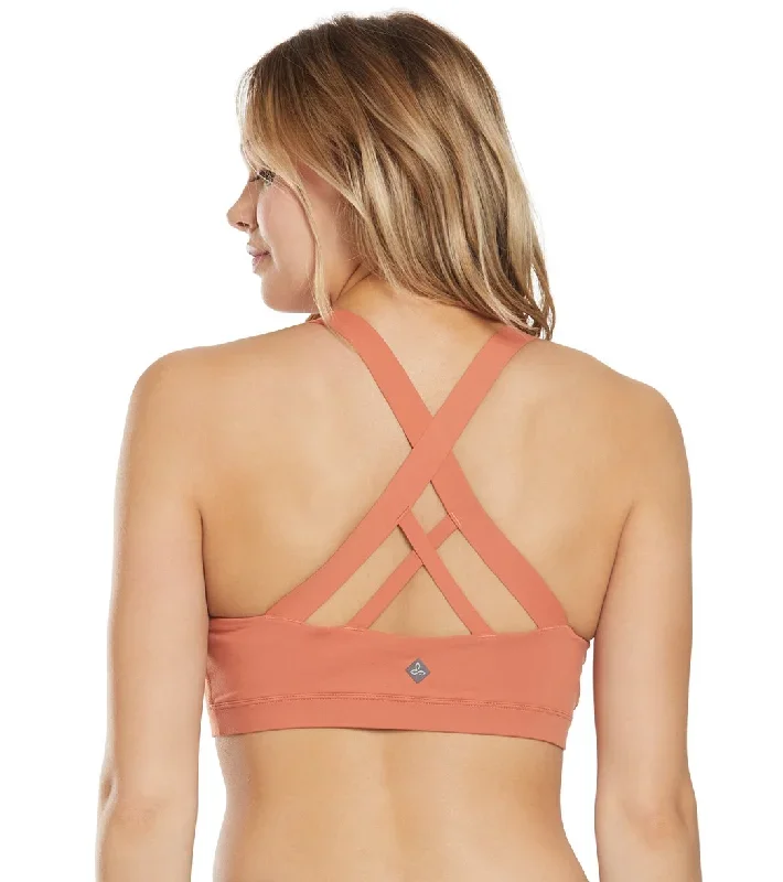 prAna Verana Yoga Sports Bra Toasted Terracotta