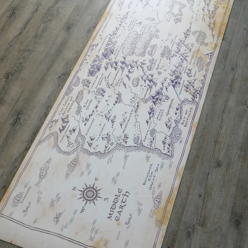 realm-of-middle-earth-yoga-mat