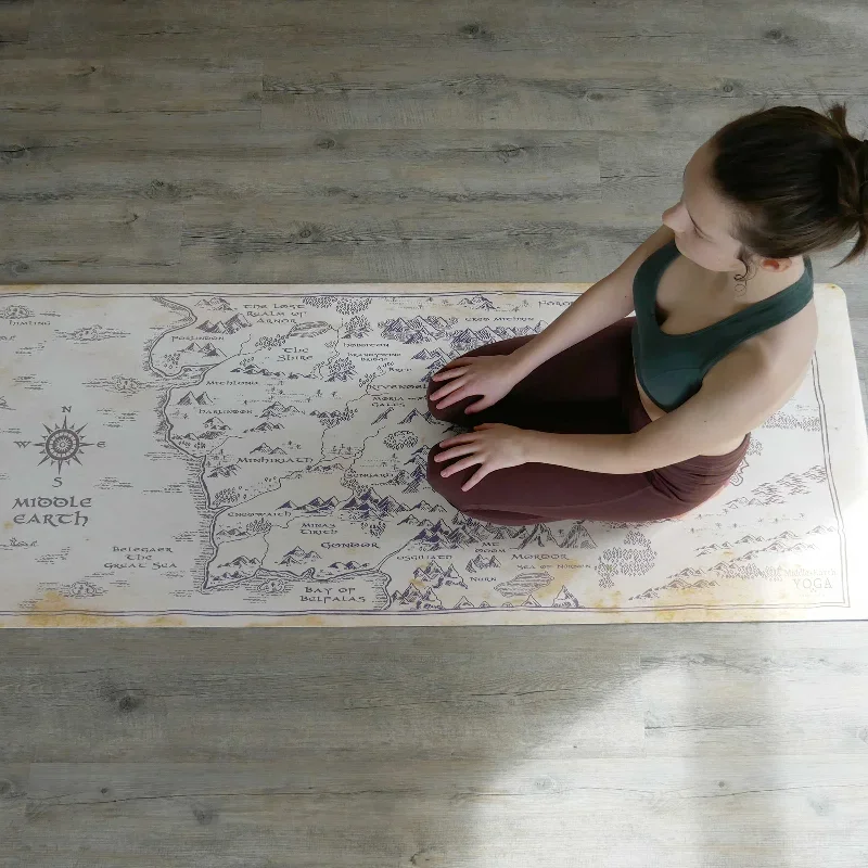 realm-of-middle-earth-yoga-mat