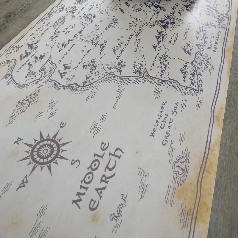 realm-of-middle-earth-yoga-mat