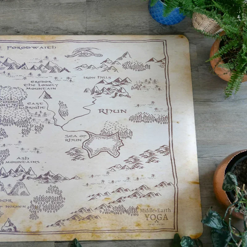 realm-of-middle-earth-yoga-mat